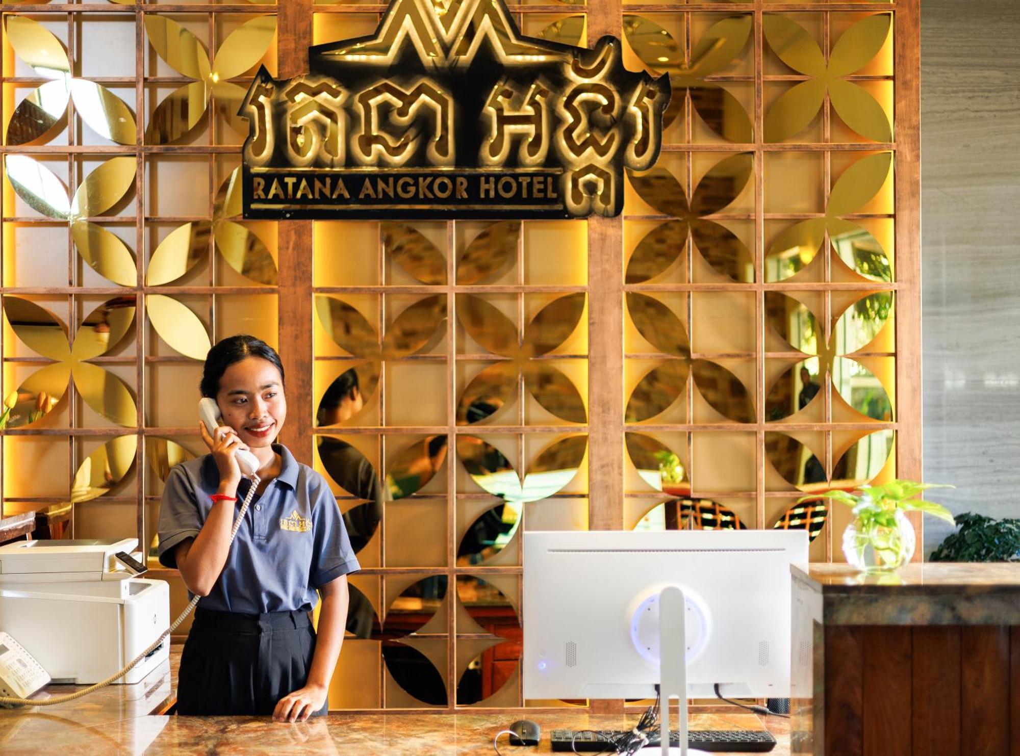 Ratana Angkor Hotel Siem Reap Exterior foto